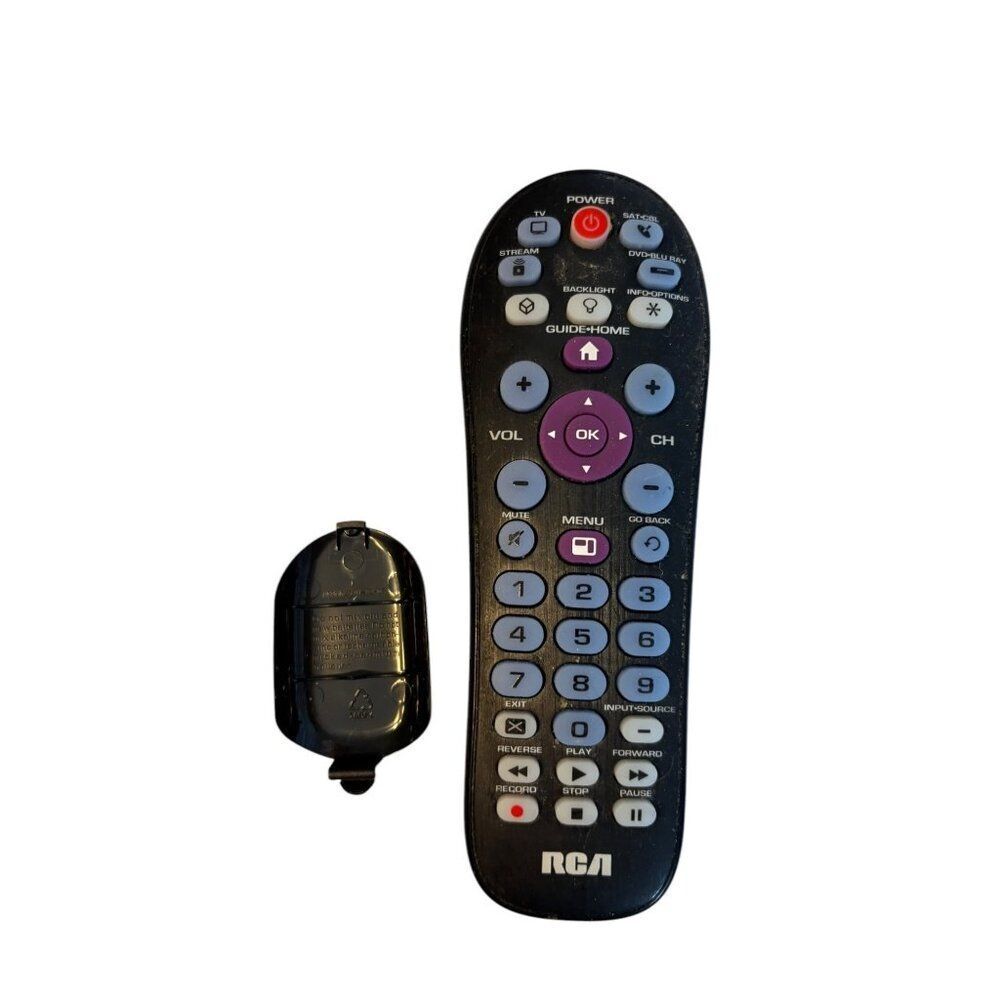 RCA Universal Remote Control With Battery Cover